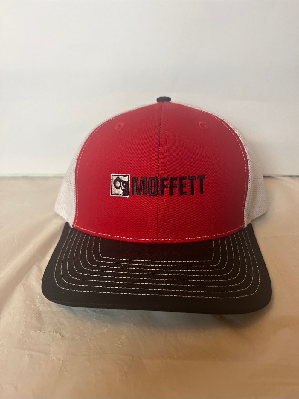 Red and Black Mesh Back Hat